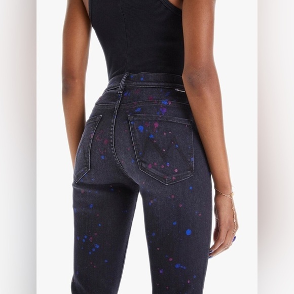 MOTHER The Insider Ankle Rain City Lights Jean SZ 28 - Picture 2 of 11